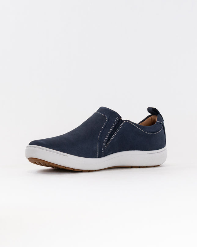 Clarks Nalle Lilac (Women's) - Navy Nubuck