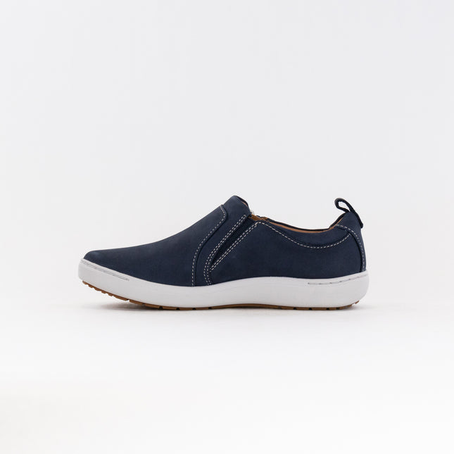 Clarks Nalle Lilac (Women's) - Navy Nubuck