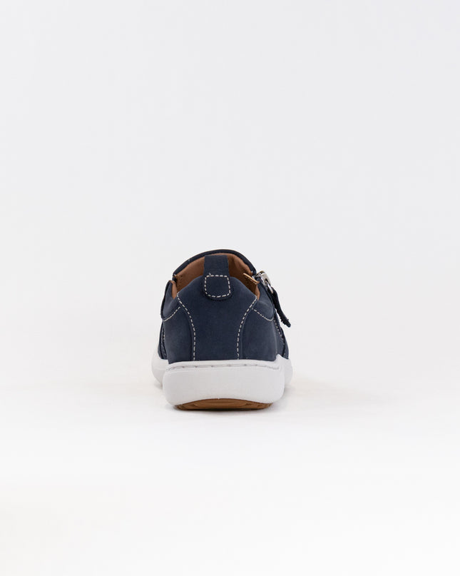 Clarks Nalle Lilac (Women's) - Navy Nubuck