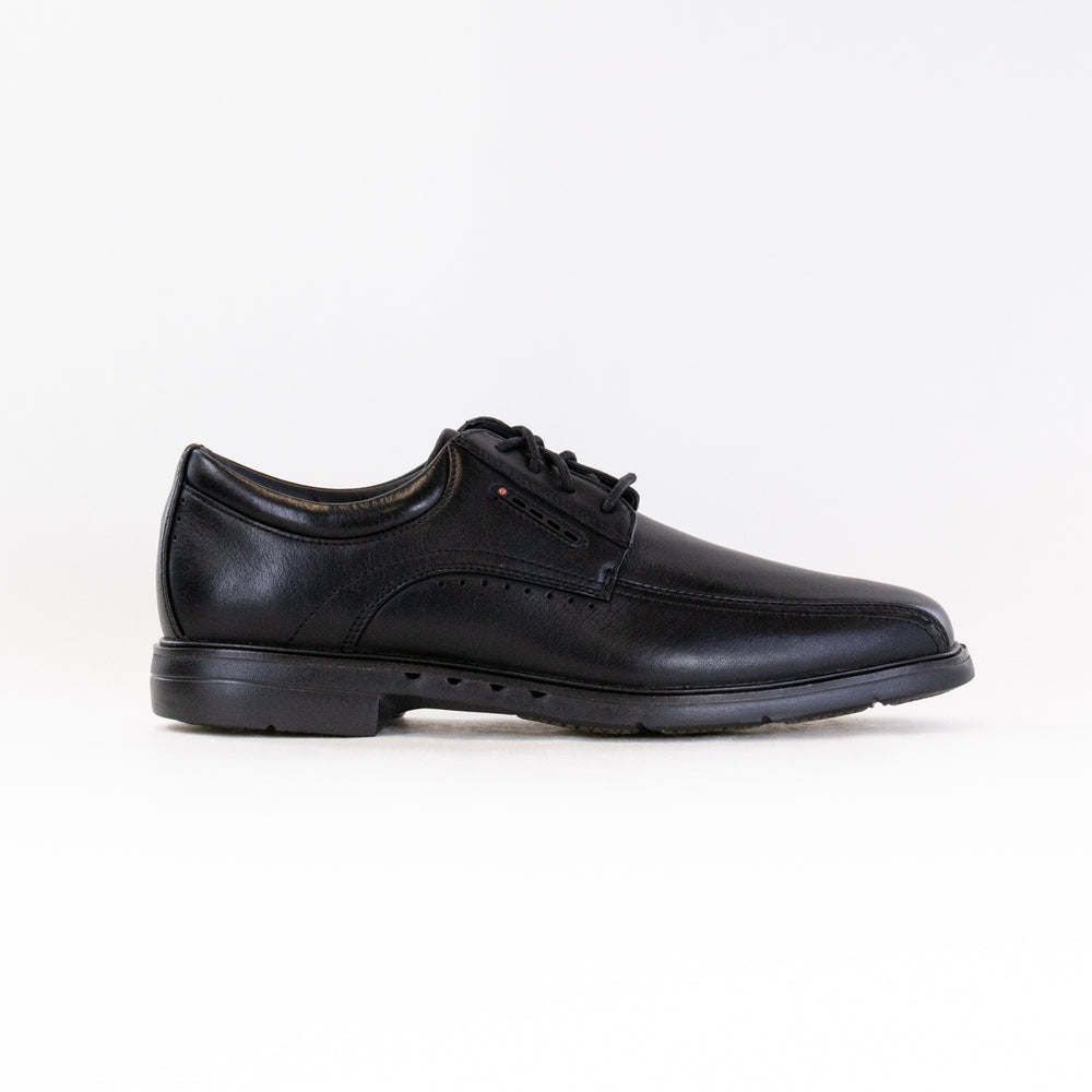 Clarks Un Kendrick Way (Men's) - Black Leather