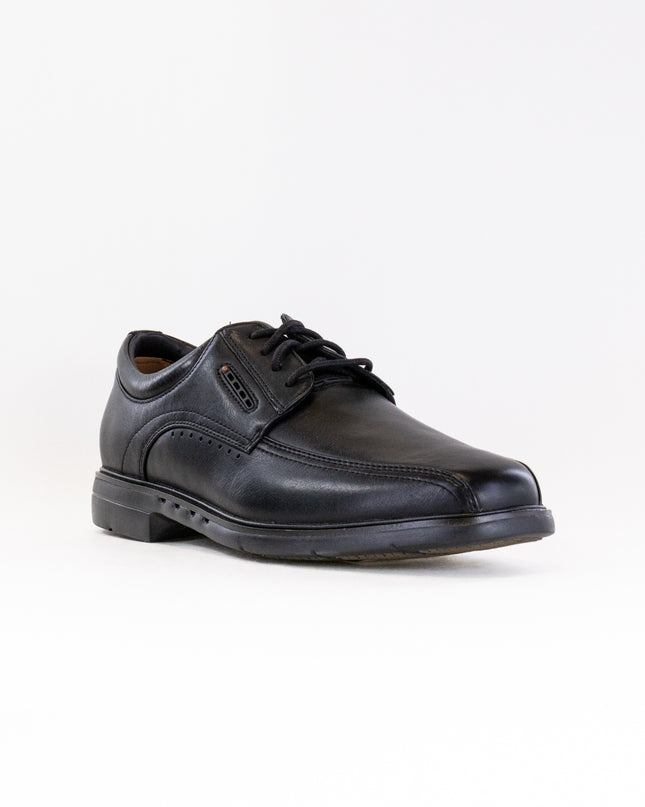 Clarks Un Kendrick Way (Men's) - Black Leather