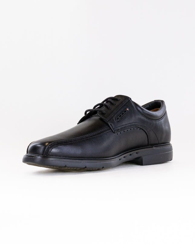 Clarks Un Kendrick Way (Men's) - Black Leather