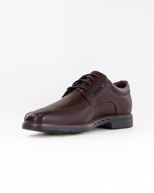Clarks Un Kendrick Way (Men's) - Mahogany Leather