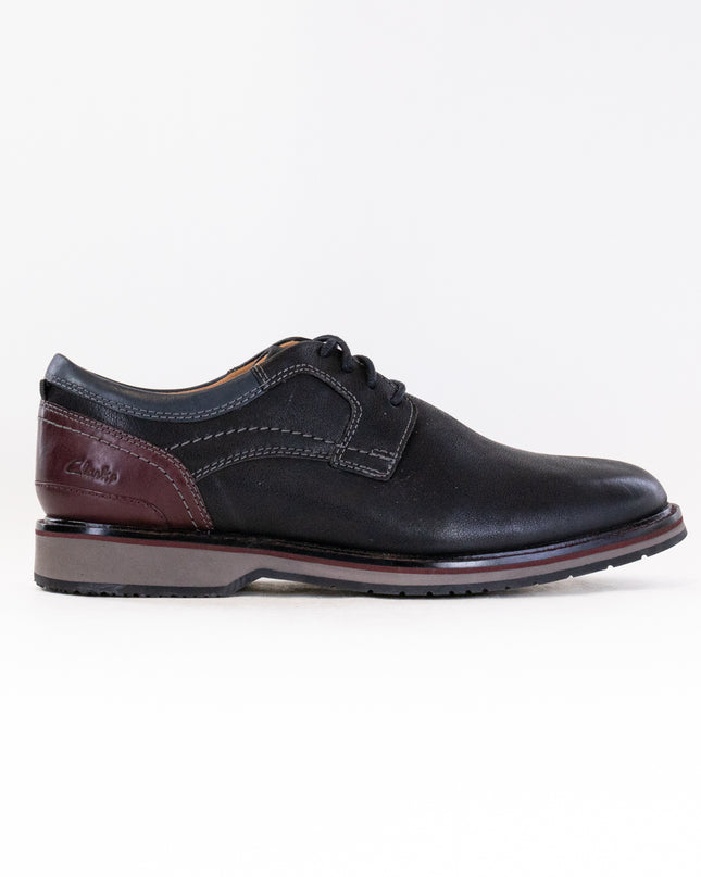 Clarks Monahan Plain Toe (Men's) - Black