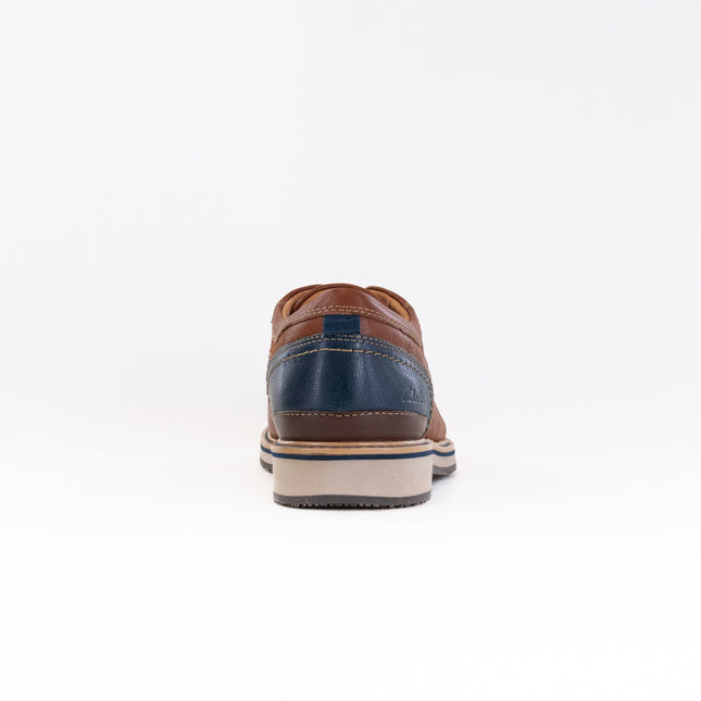 Clarks Monahan Plain Toe (Men's) - Tan Leather