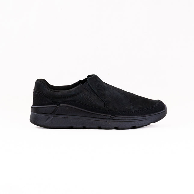 Keen KM2 Leather Slip-On (Women's) - Black/Black