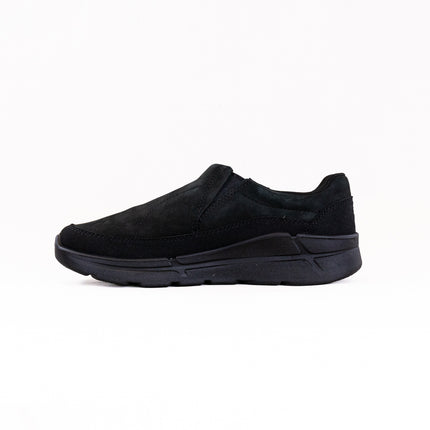 Keen KM2 Leather Slip-On (Women's) - Black/Black