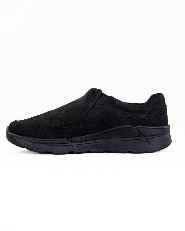 Keen KM2 Leather Slip-On (Women's) - Black/Black
