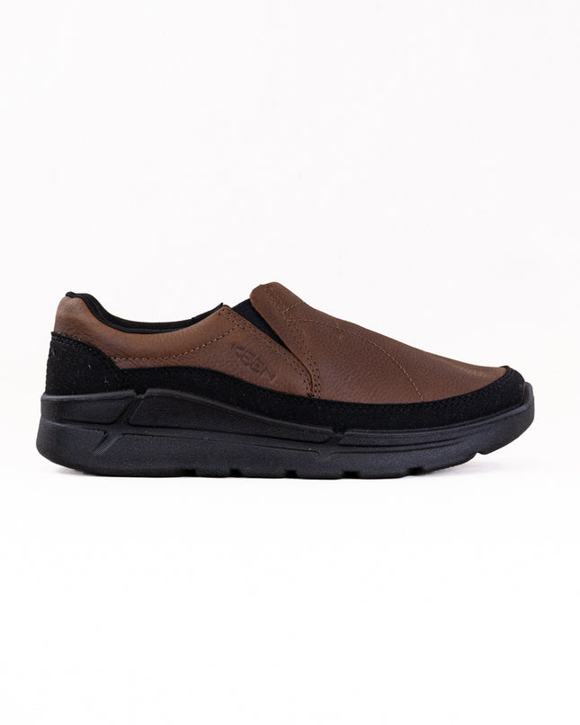 Keen KM2 Leather Slip-On (Women's) - Bison/Black