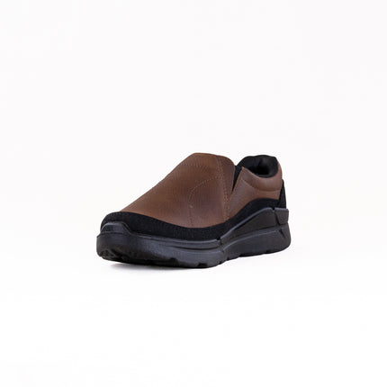Keen KM2 Leather Slip-On (Women's) - Bison/Black