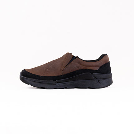 Keen KM2 Leather Slip-On (Women's) - Bison/Black