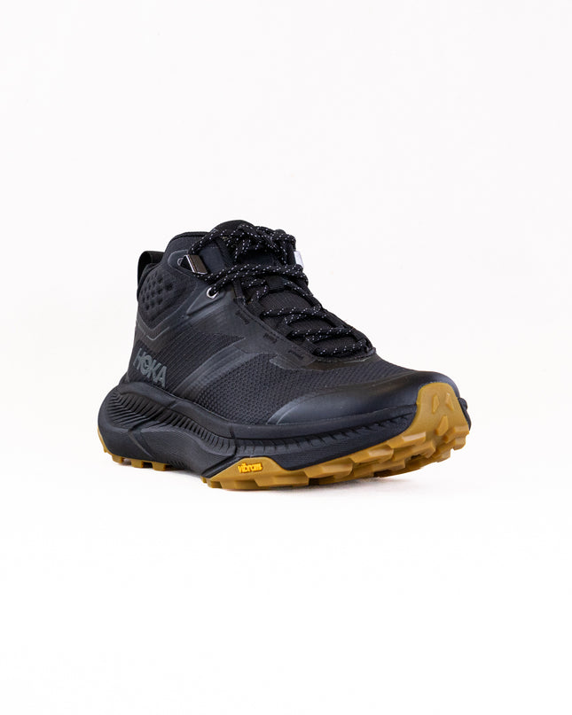 Hoka Transport Hike GTX (Women's) - Black/Black