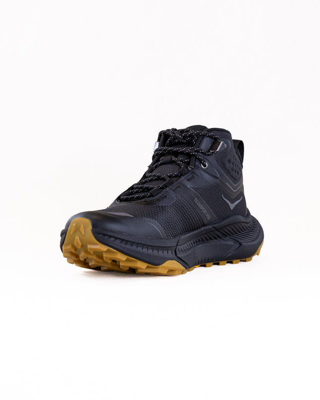 Hoka Transport Hike GTX (Women's) - Black/Black
