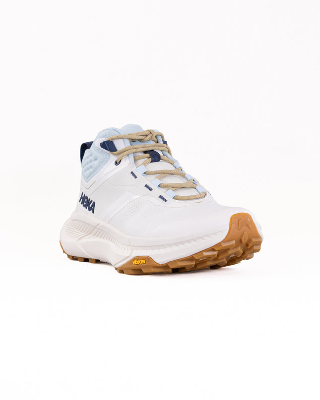 Hoka Transport Hike GTX (Women's) - Alabaster/Glimmering Blue