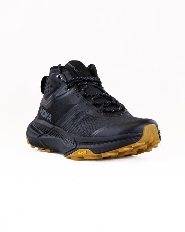 Hoka Transport Hike GTX (Men's) - Black/Black