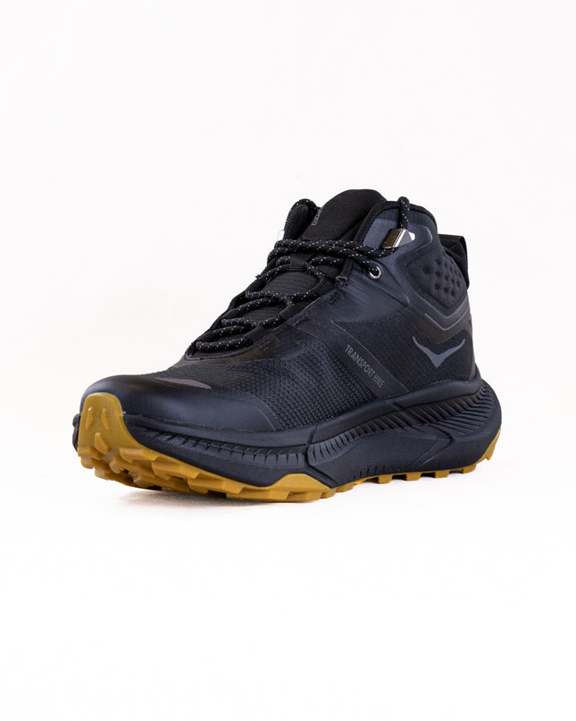 Hoka Transport Hike GTX (Men's) - Black/Black