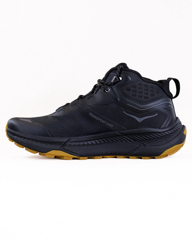 Hoka Transport Hike GTX (Men's) - Black/Black