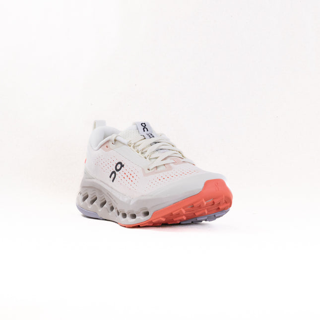 On Cloudsurfer Trail 2 (Women's) - Ivory/Salmon