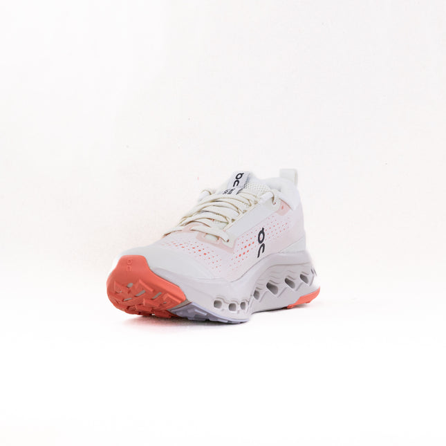 On Cloudsurfer Trail 2 (Women's) - Ivory/Salmon