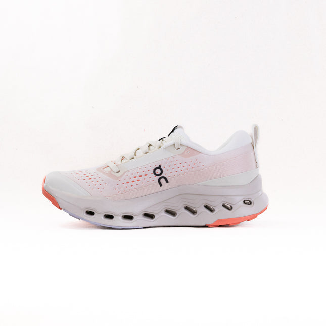 On Cloudsurfer Trail 2 (Women's) - Ivory/Salmon