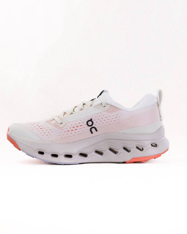On Cloudsurfer Trail 2 (Women's) - Ivory/Salmon