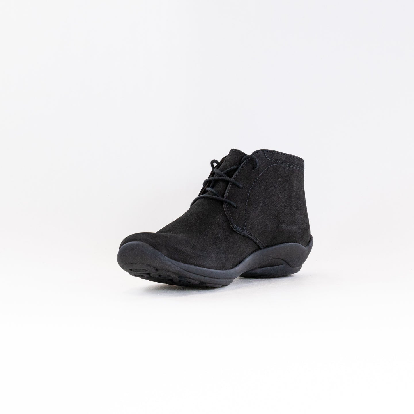 Wolky Mary (Women's) - Black Nubuck