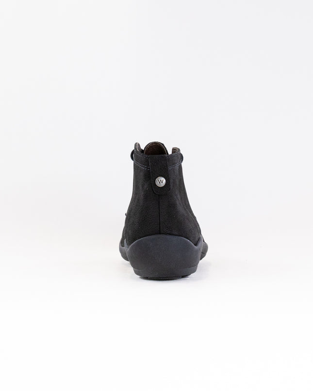 Wolky Mary (Women's) - Black Nubuck