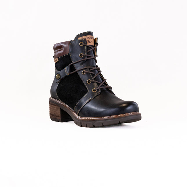 Pikolinos San Sebastian W1T-8979C1 (Women's) - Black Leather