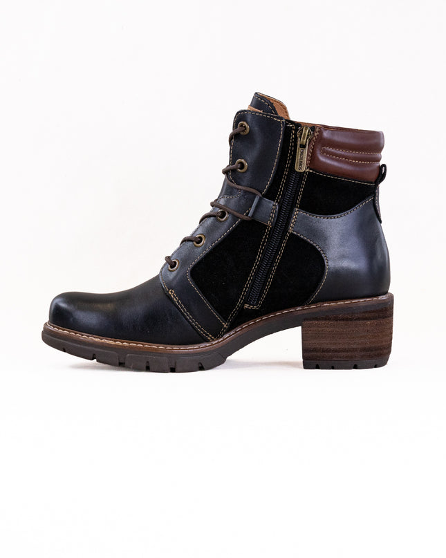 Pikolinos San Sebastian W1T-8979C1 (Women's) - Black Leather