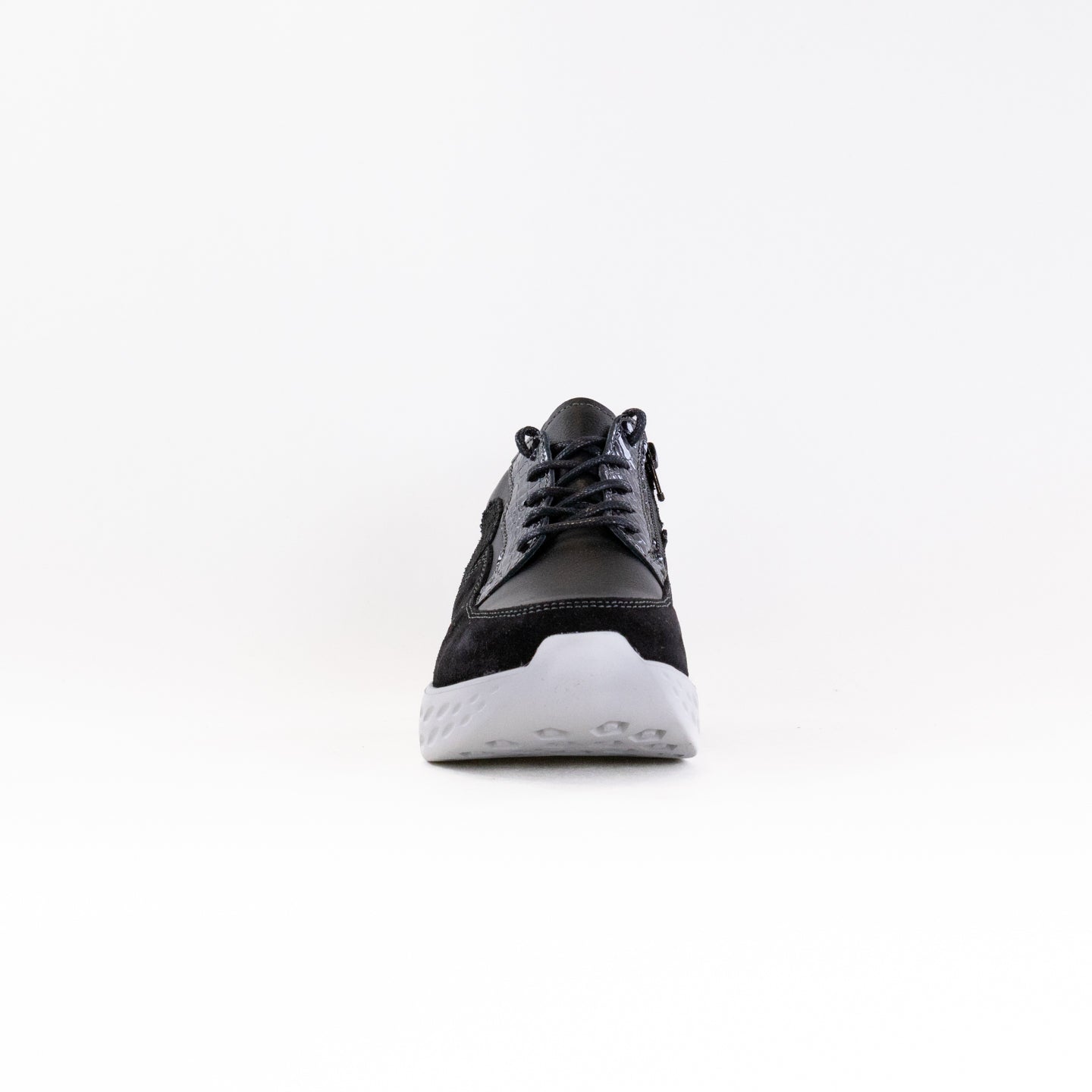 Wolky Bounce (Women's) - Black Combi Leather