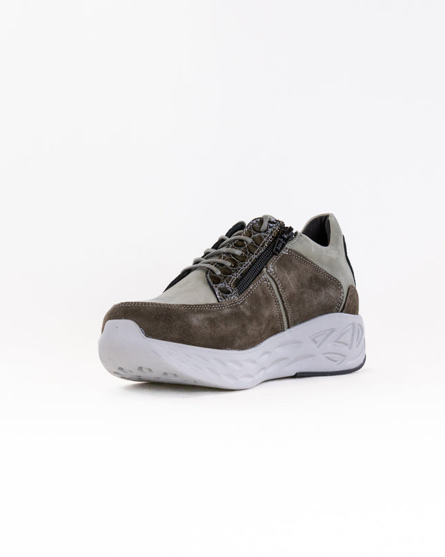 Wolky Bounce (Women's) - Grey Combi Leather