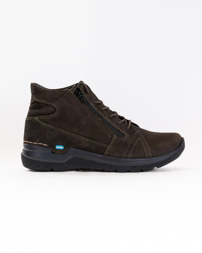 Wolky Why (Women's) - Antique Cactus Nubuck