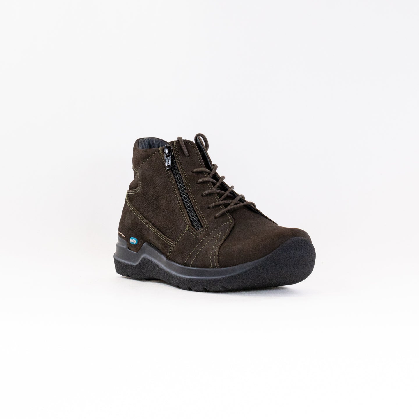 Wolky Why (Women's) - Antique Cactus Nubuck