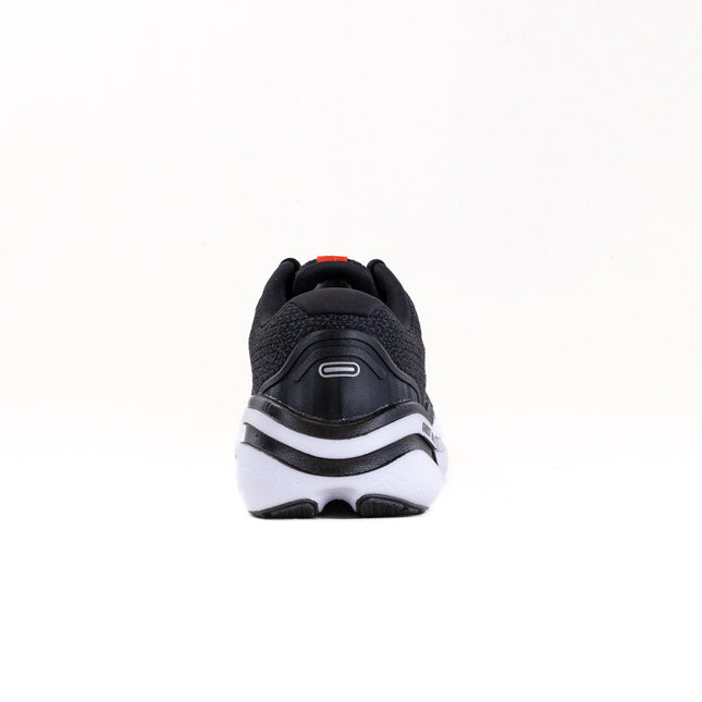 Brooks Ghost Max 2 (Men's) - Black/White/Fiery Red
