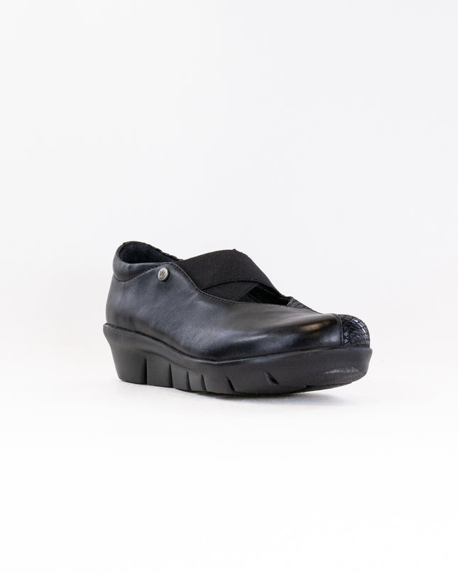 Wolky Cursa (Women's) - Black Leather