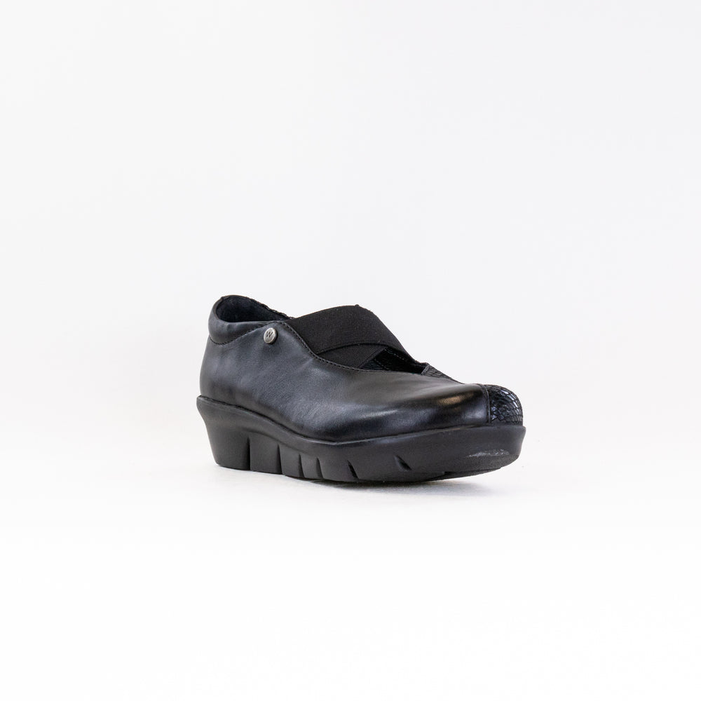 Wolky Cursa (Women's) - Black Leather