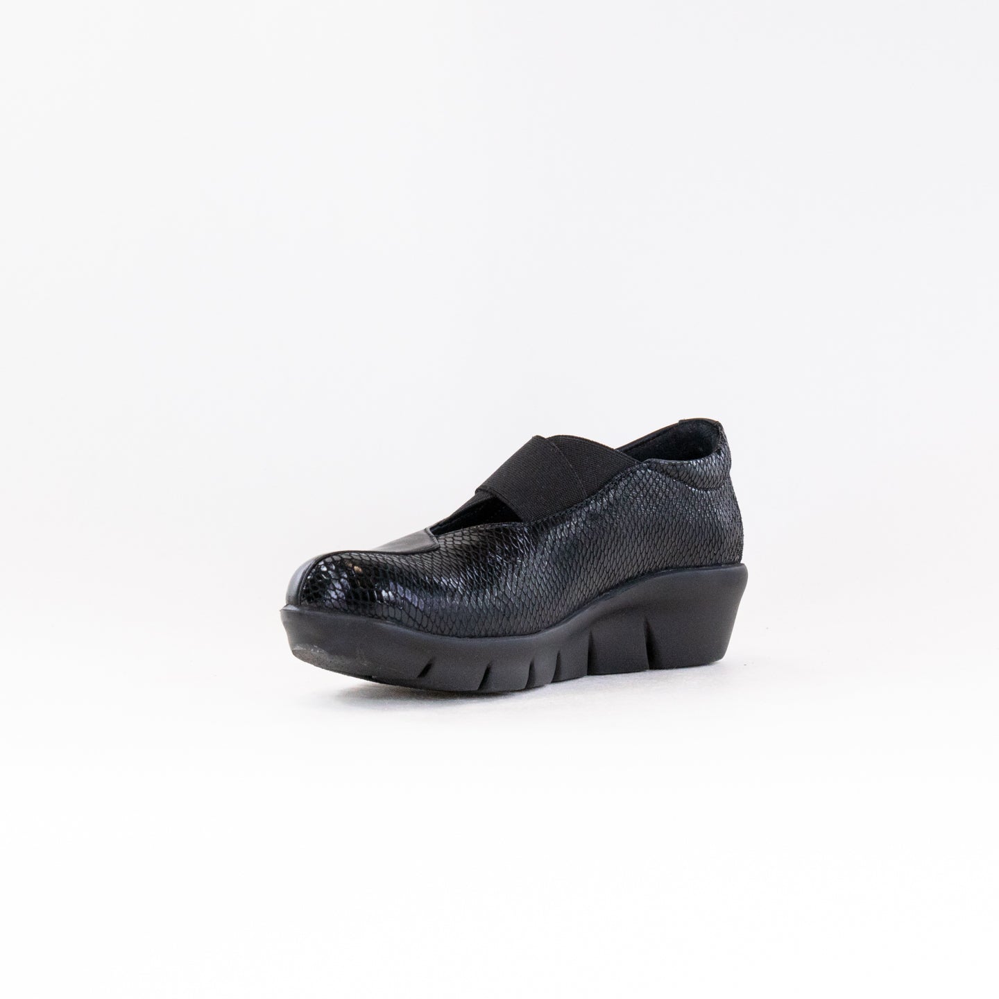 Wolky Cursa (Women's) - Black Leather