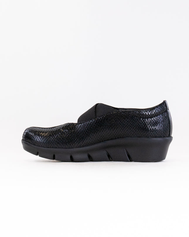 Wolky Cursa (Women's) - Black Leather