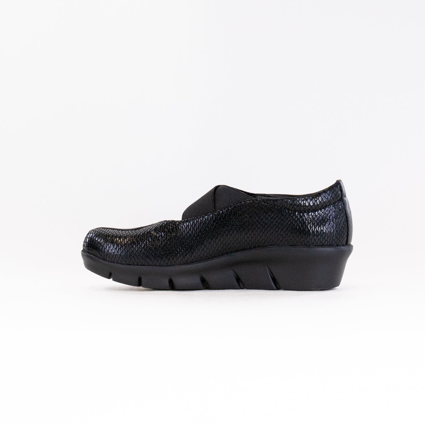 Wolky Cursa (Women's) - Black Leather