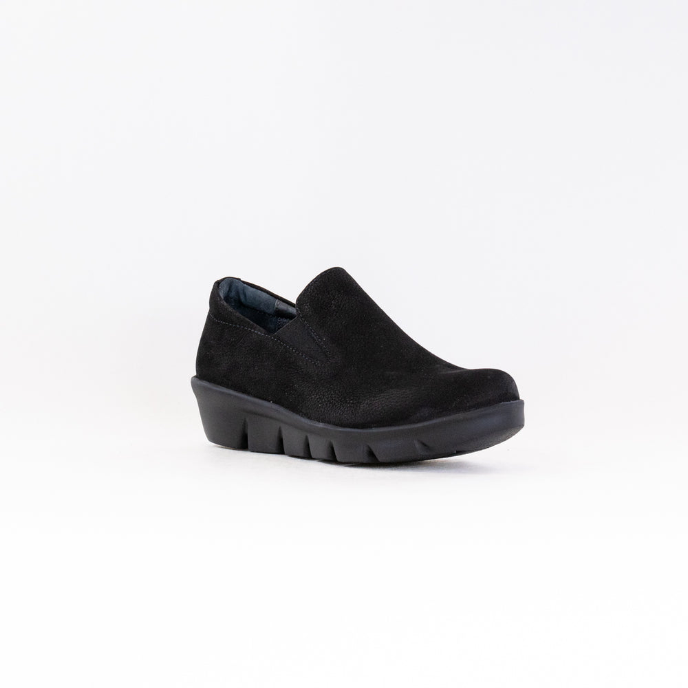 Wolky Mesita (Women's) - Black Antique Nubuck