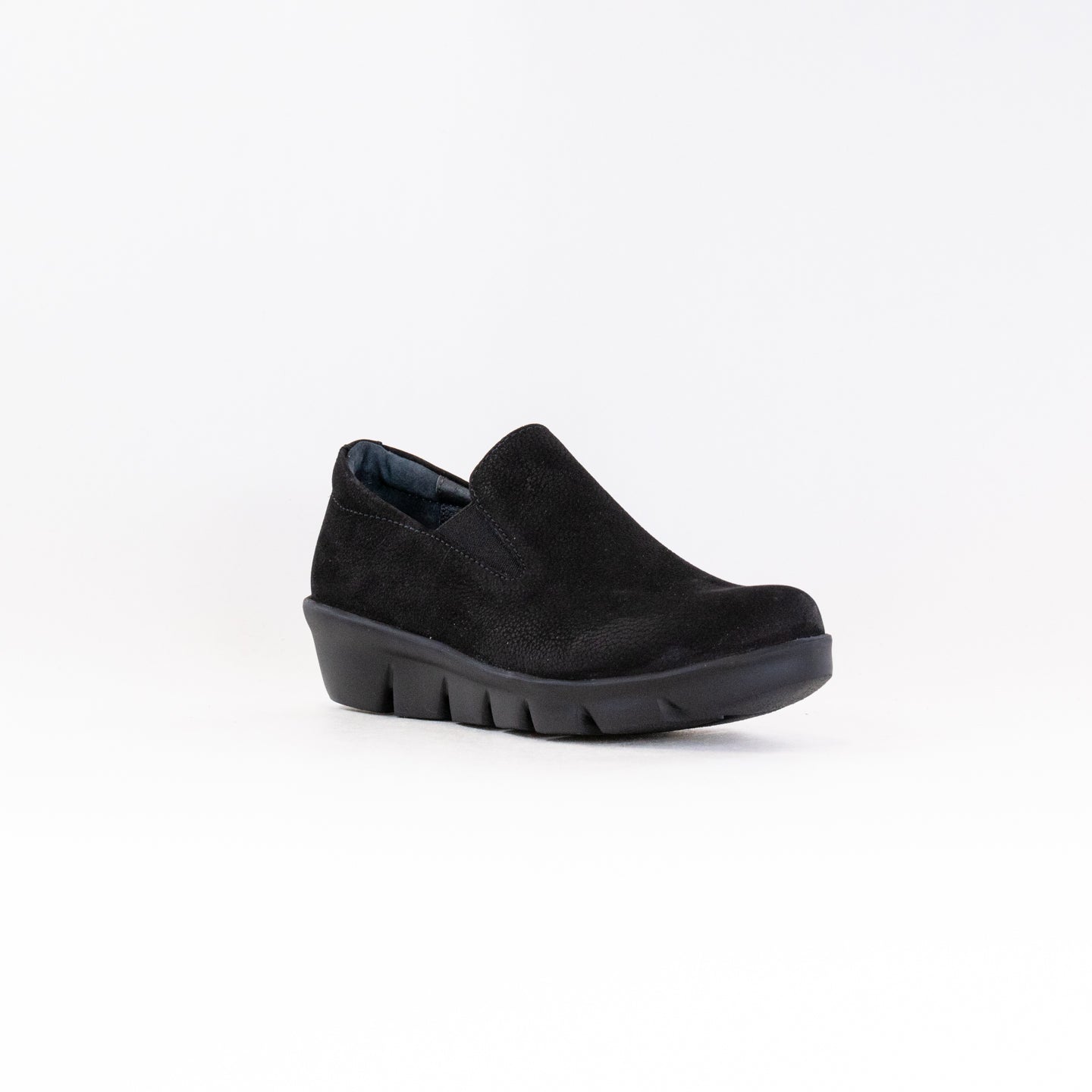 Wolky Mesita (Women's) - Black Antique Nubuck