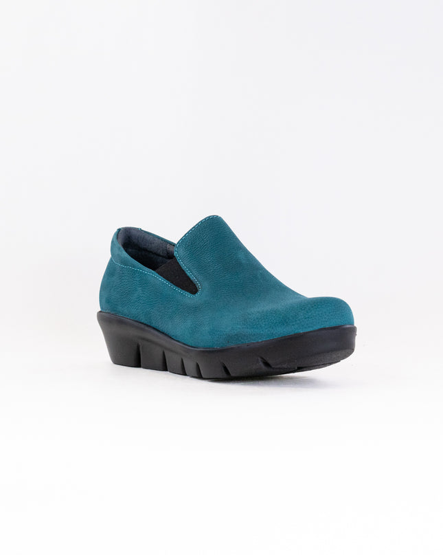 Wolky Mesita (Women's) - Petrol Antique Nubuck