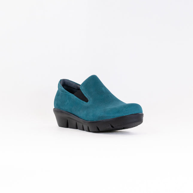 Wolky Mesita (Women's) - Petrol Antique Nubuck