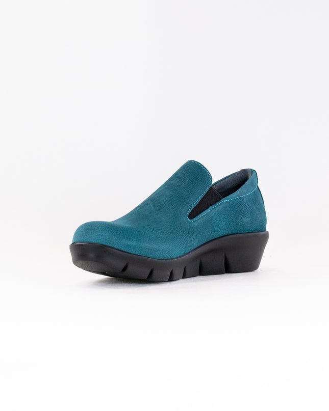 Wolky Mesita (Women's) - Petrol Antique Nubuck