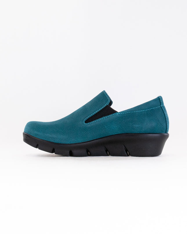Wolky Mesita (Women's) - Petrol Antique Nubuck