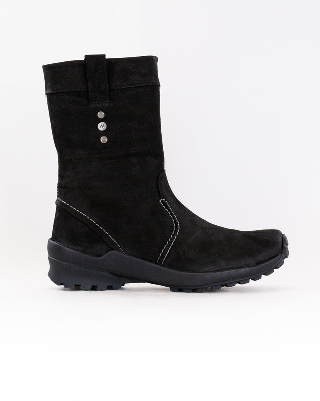 Wolky Byrce WR (Women's) - Black Oiled Leather