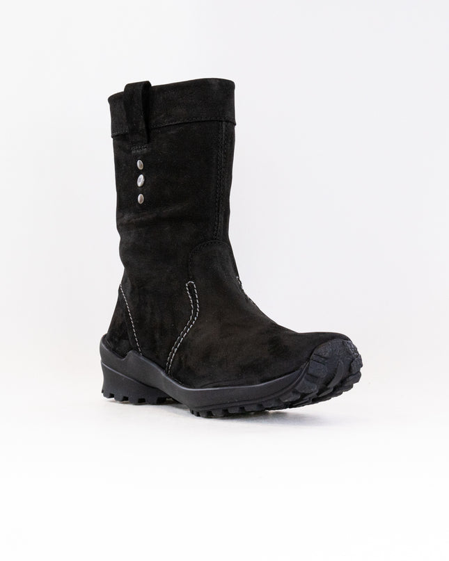 Wolky Byrce WR (Women's) - Black Oiled Leather