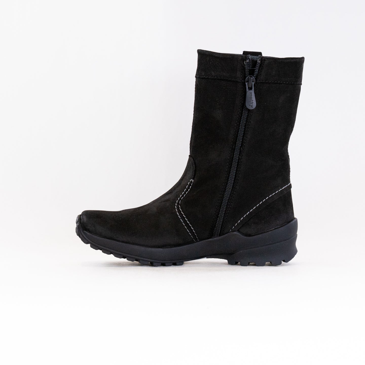 Wolky Byrce WR (Women's) - Black Oiled Leather