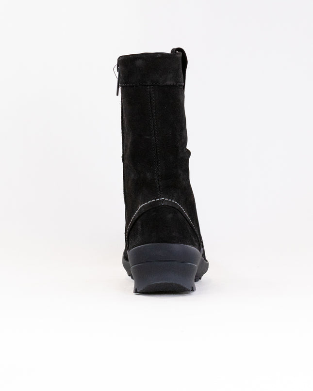 Wolky Byrce WR (Women's) - Black Oiled Leather