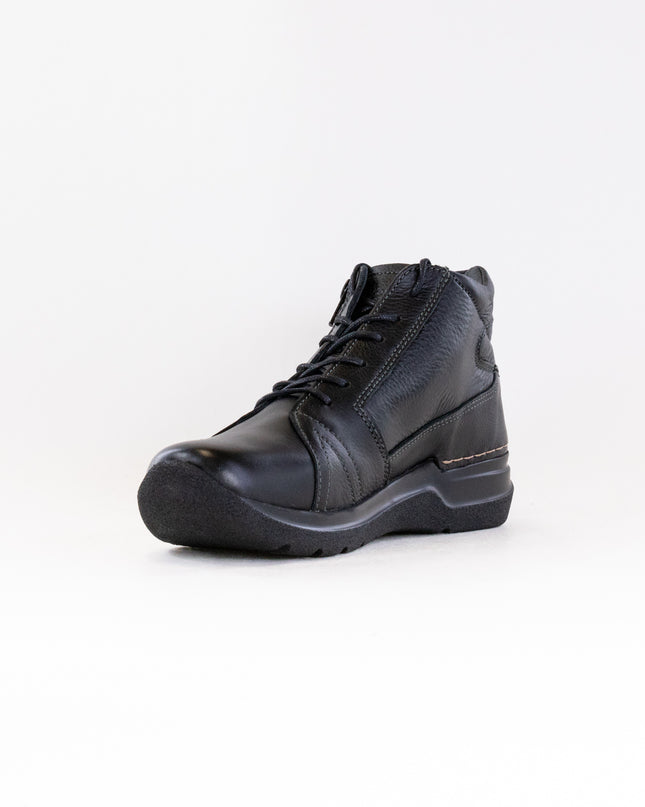 Wolky Why (Women's) - Black Forest Leather